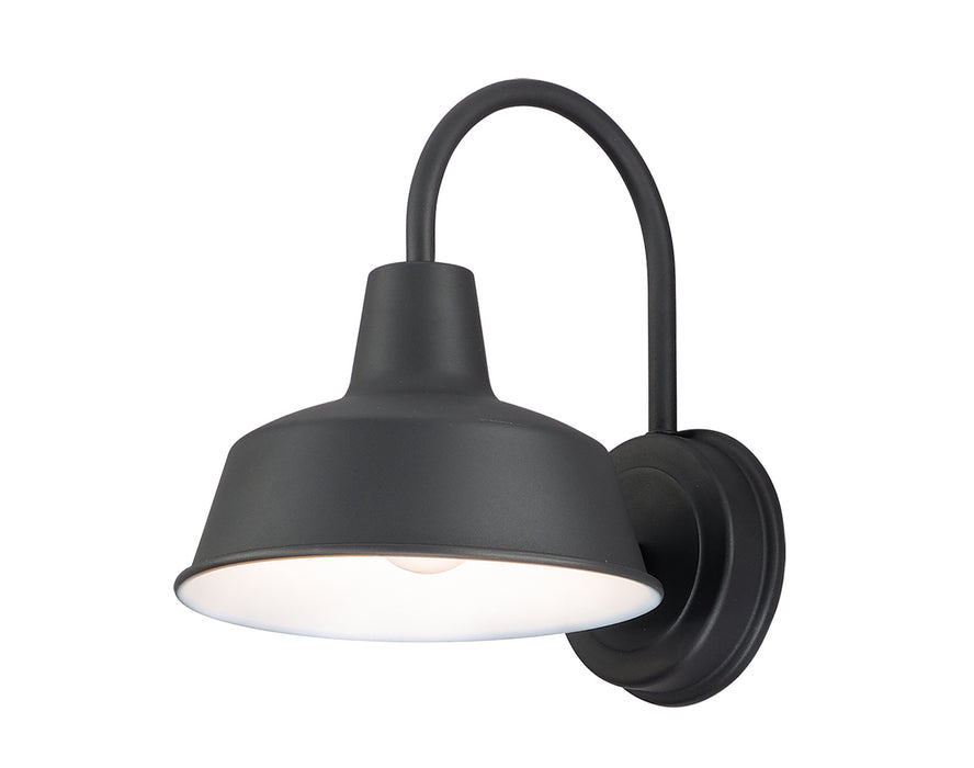 Maxim 35015BK One Light Outdoor Wall Lantern, Black