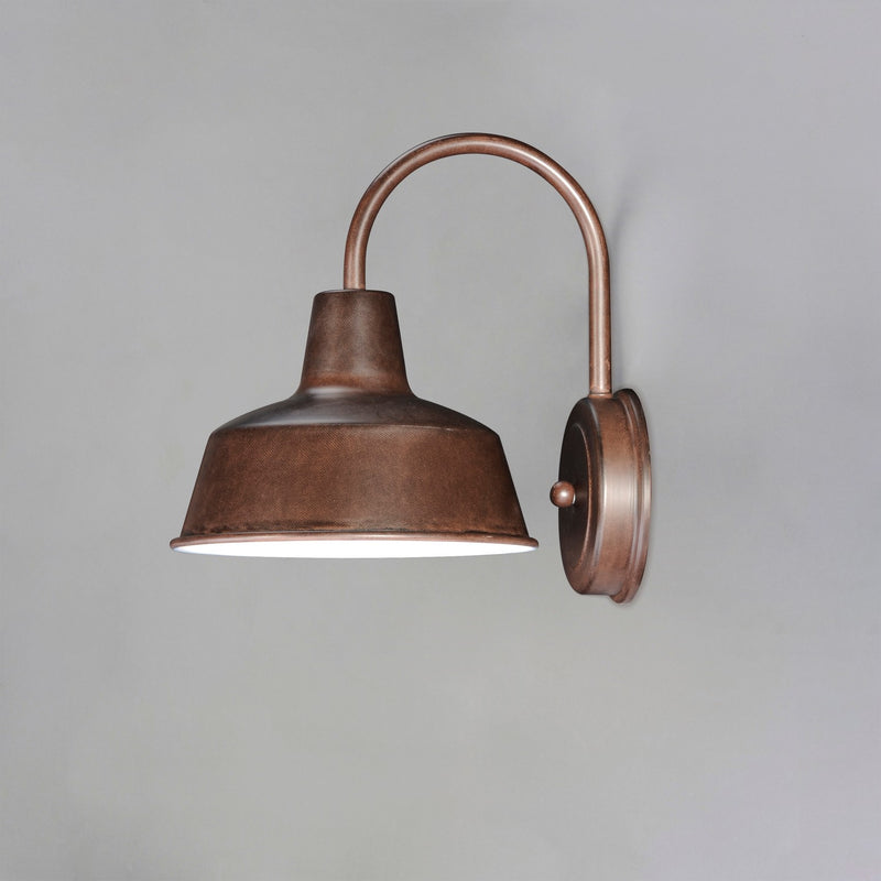 Maxim 35015EB One Light Outdoor Wall Lantern, Empire Bronze