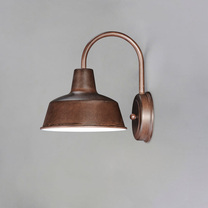 Maxim 35015EB One Light Outdoor Wall Lantern, Empire Bronze