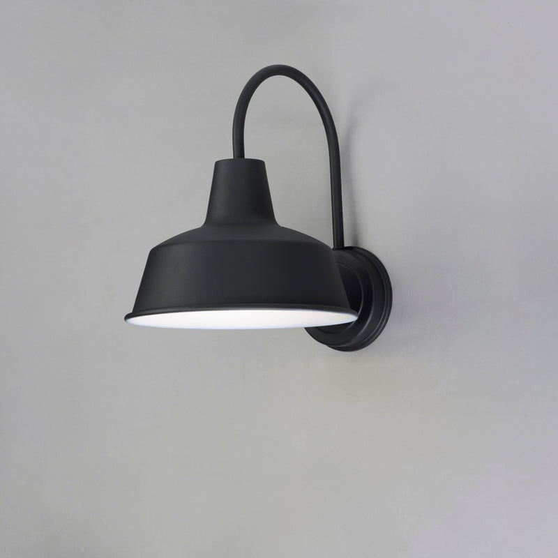 Maxim 35016BK One Light Outdoor Wall Lantern, Black
