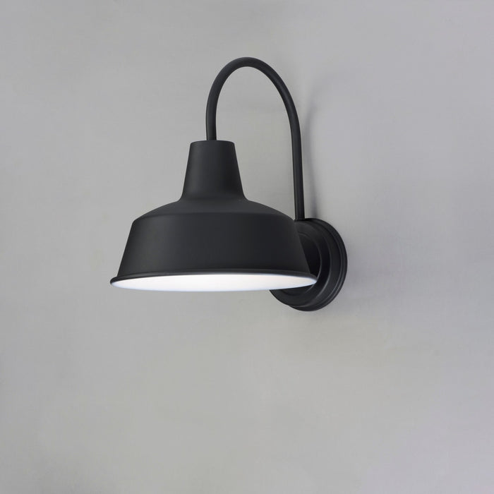 Maxim 35016BK One Light Outdoor Wall Lantern, Black