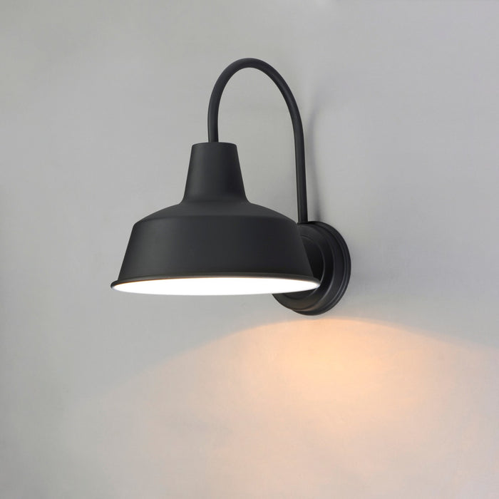 Maxim 35016BK One Light Outdoor Wall Lantern, Black