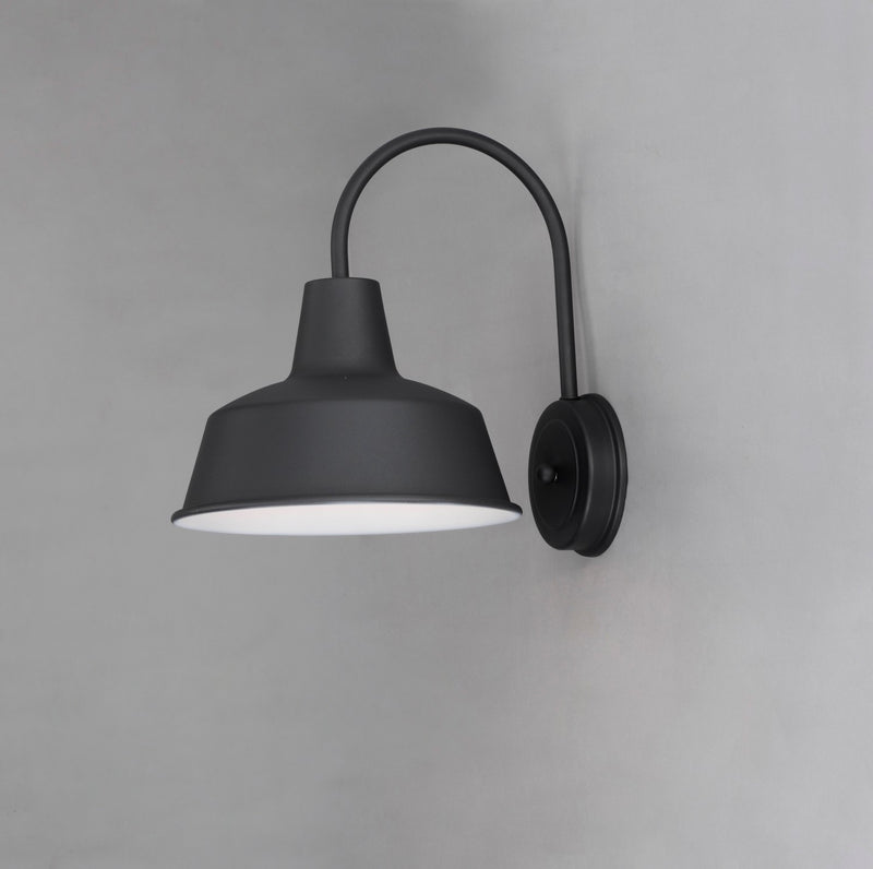 Maxim 35016BK One Light Outdoor Wall Lantern, Black