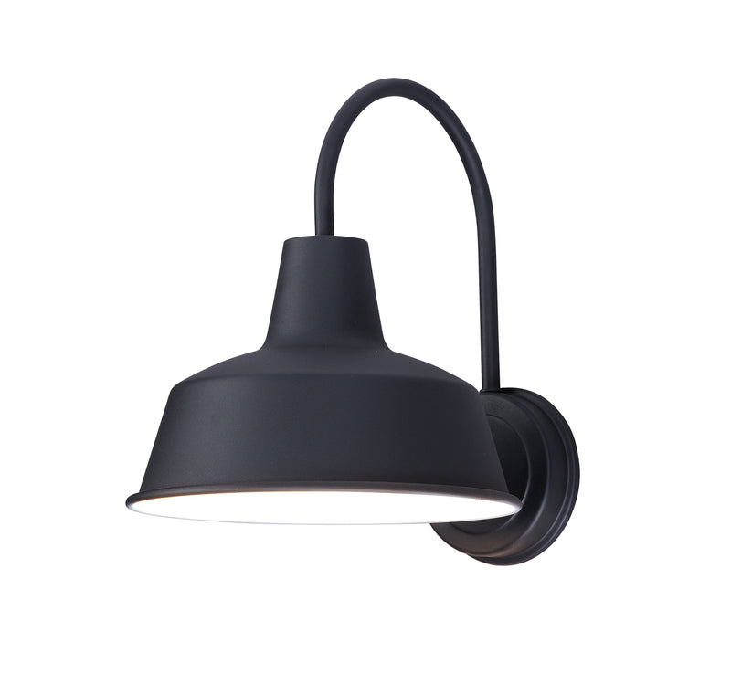 Maxim 35016BK One Light Outdoor Wall Lantern, Black