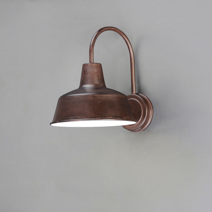 Maxim 35016EB One Light Outdoor Wall Lantern, Empire Bronze