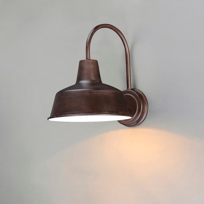 Maxim 35016EB One Light Outdoor Wall Lantern, Empire Bronze