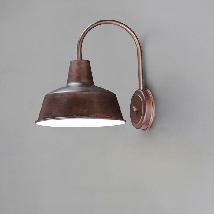 Maxim 35016EB One Light Outdoor Wall Lantern, Empire Bronze