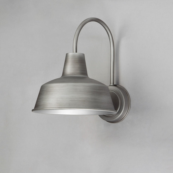Maxim 35016WZ One Light Outdoor Wall Lantern, Weathered Zinc