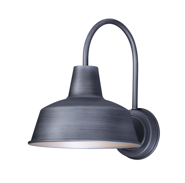 Maxim 35016WZ One Light Outdoor Wall Lantern, Weathered Zinc