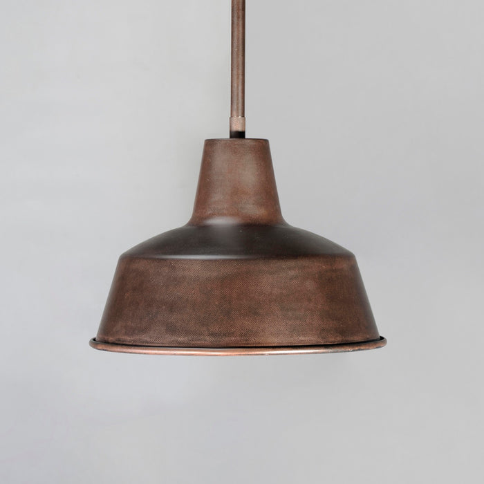 Maxim 35017EB One Light Outdoor Pendant, Empire Bronze