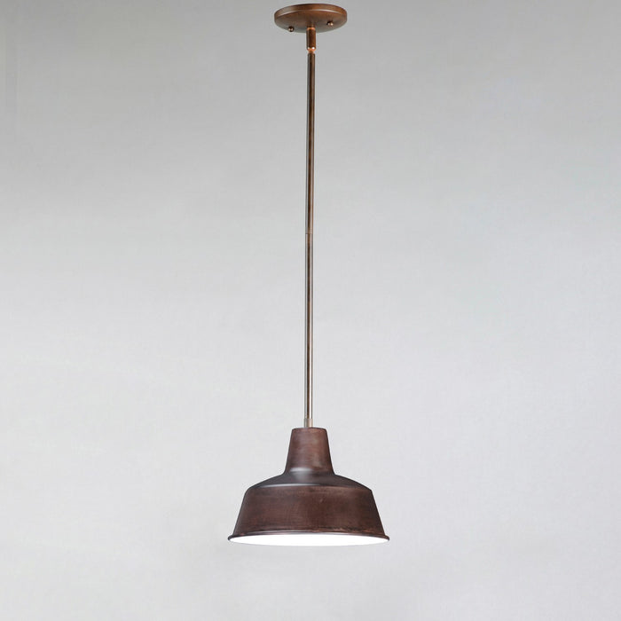 Maxim 35017EB One Light Outdoor Pendant, Empire Bronze