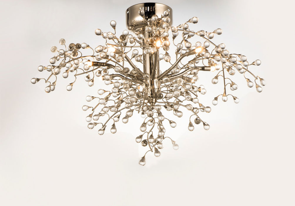 Maxim 38502CLPN LED Semi-Flush Mount, Polished Nickel