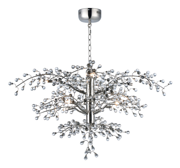 Maxim 38504CLPN LED Chandelier, Polished Nickel