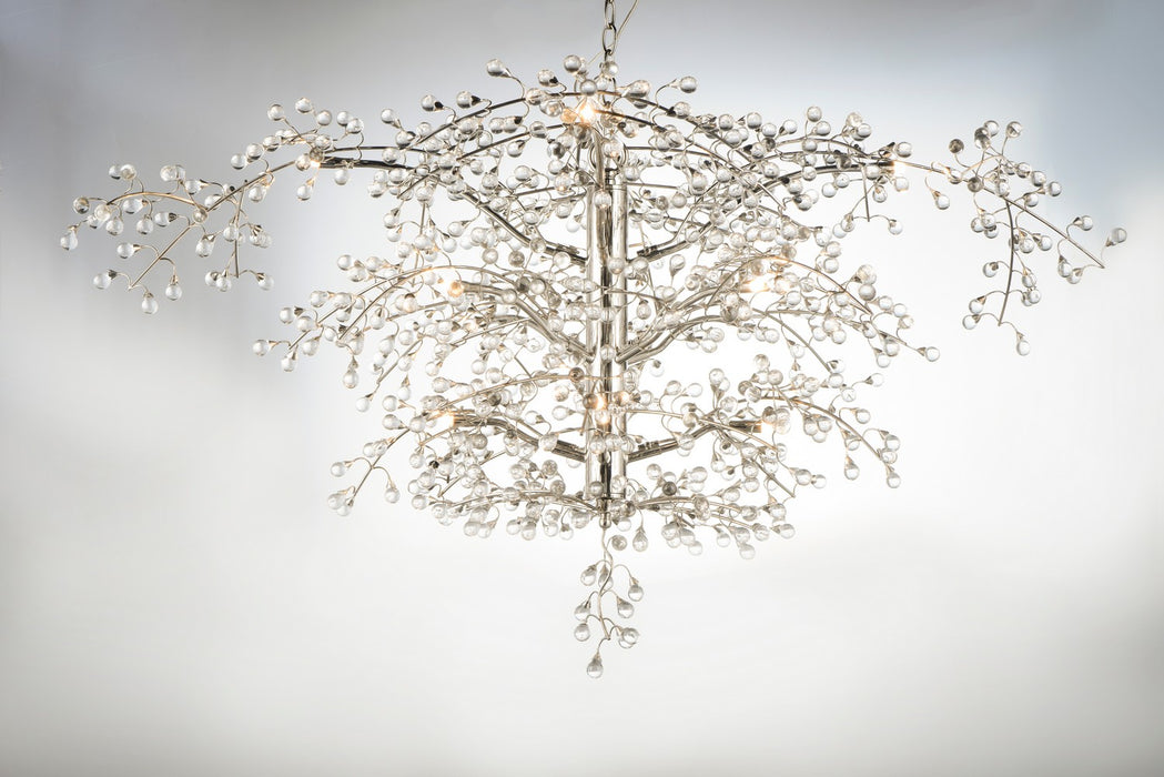 Maxim 38506CLPN LED Chandelier, Polished Nickel