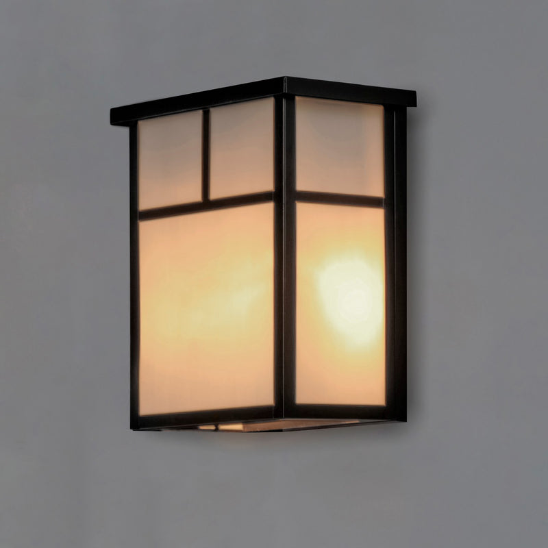 Maxim 4051WTBK Two Light Outdoor Wall Lantern, Black