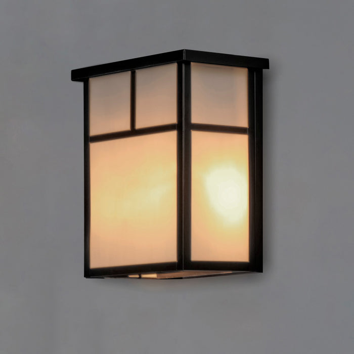 Maxim 4051WTBK Two Light Outdoor Wall Lantern, Black