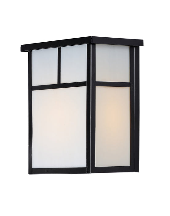 Maxim 4051WTBK Two Light Outdoor Wall Lantern, Black
