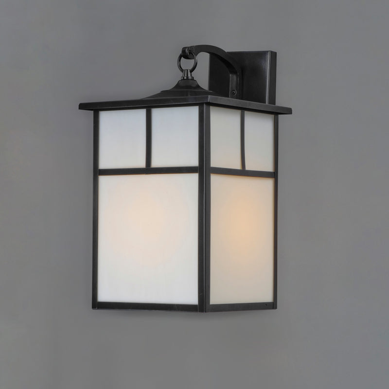 Maxim 4053WTBK One Light Outdoor Wall Lantern, Black