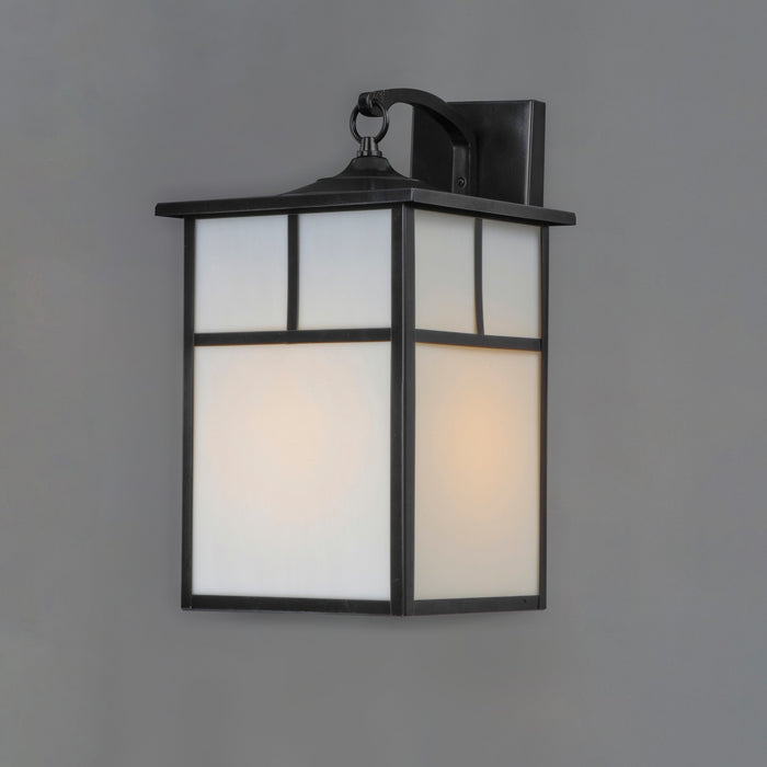 Maxim 4053WTBK One Light Outdoor Wall Lantern, Black