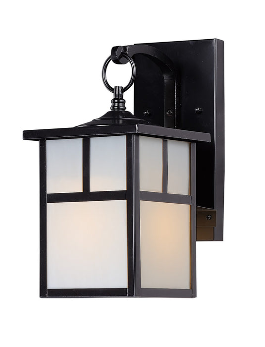 Maxim 4053WTBK One Light Outdoor Wall Lantern, Black