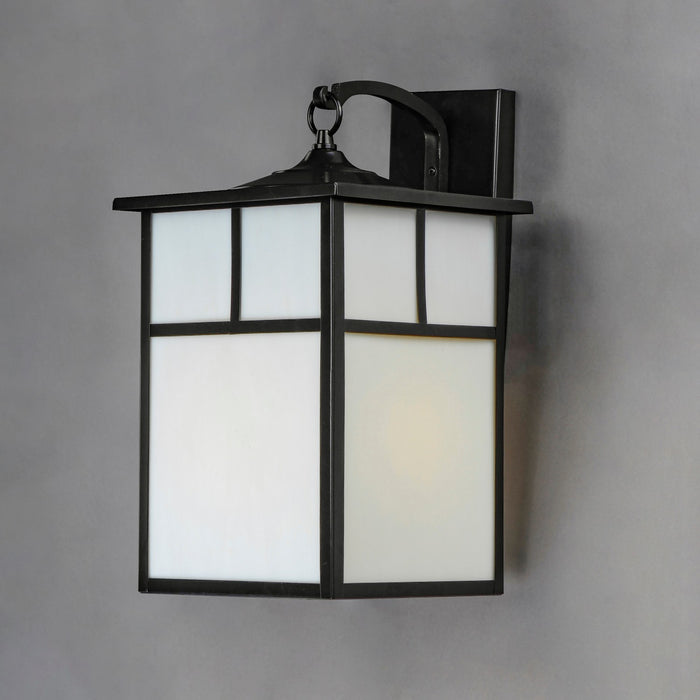 Maxim 4054WTBK One Light Outdoor Wall Lantern, Black