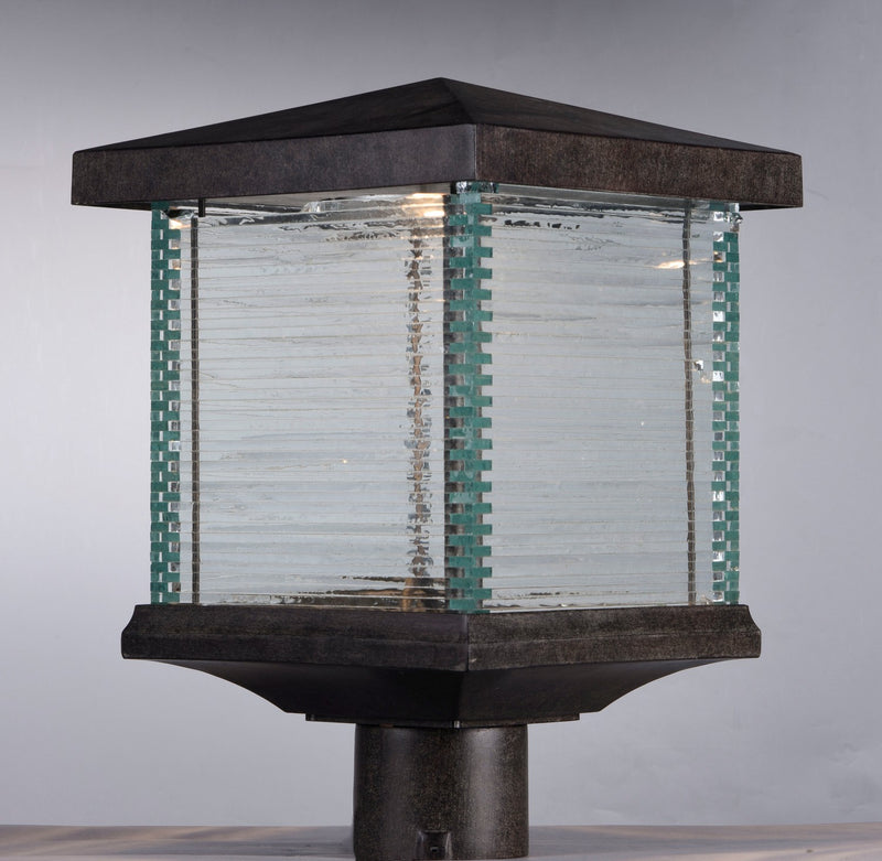 Maxim 55735CLET LED Outdoor Pole/Post Lantern, Earth Tone