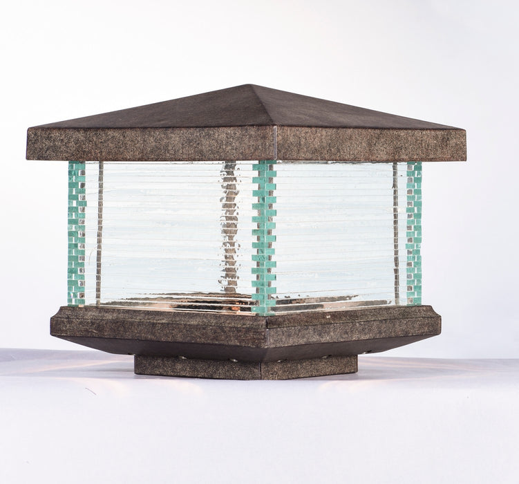 Maxim 55736CLET LED Outdoor Deck Lantern, Earth Tone