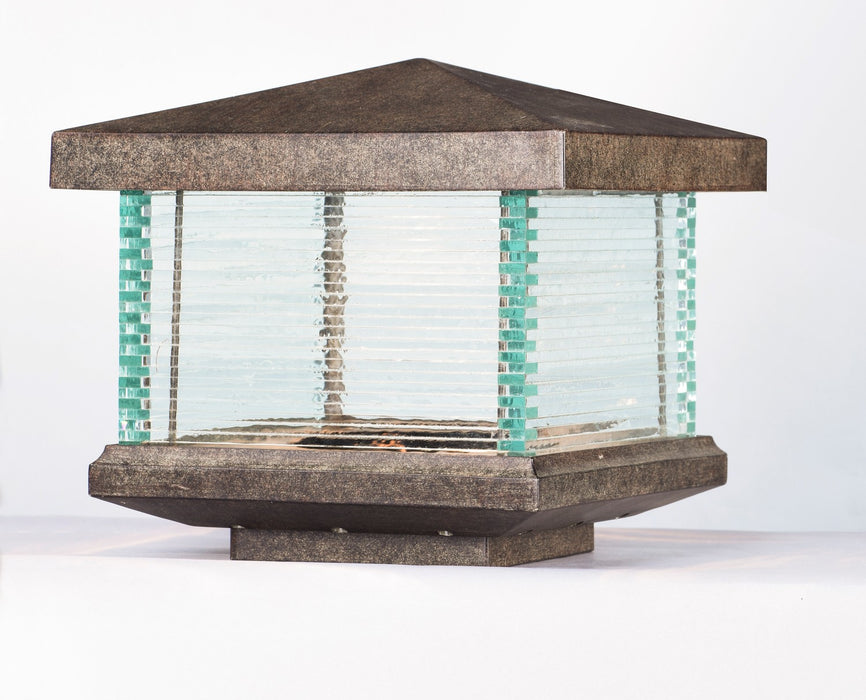 Maxim 55736CLET LED Outdoor Deck Lantern, Earth Tone