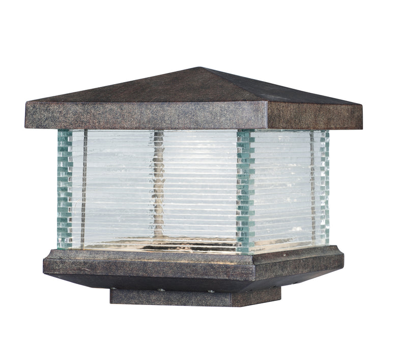 Maxim 55736CLET LED Outdoor Deck Lantern, Earth Tone