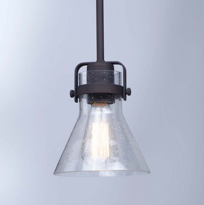 Maxim 91110CDOI One Light Mini Pendant, Oil Rubbed Bronze