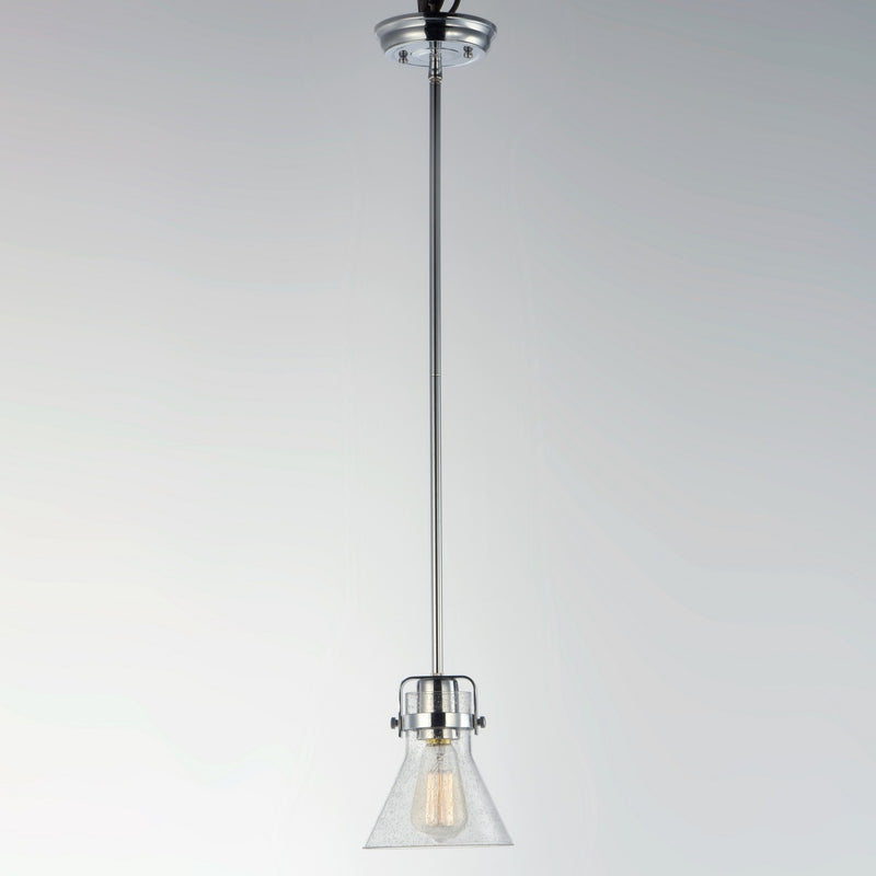 Maxim 91110CDPC One Light Mini Pendant, Polished Chrome