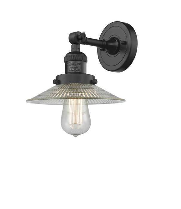 Innovations 203-BK-G2 One Light Wall Sconce, Matte Black