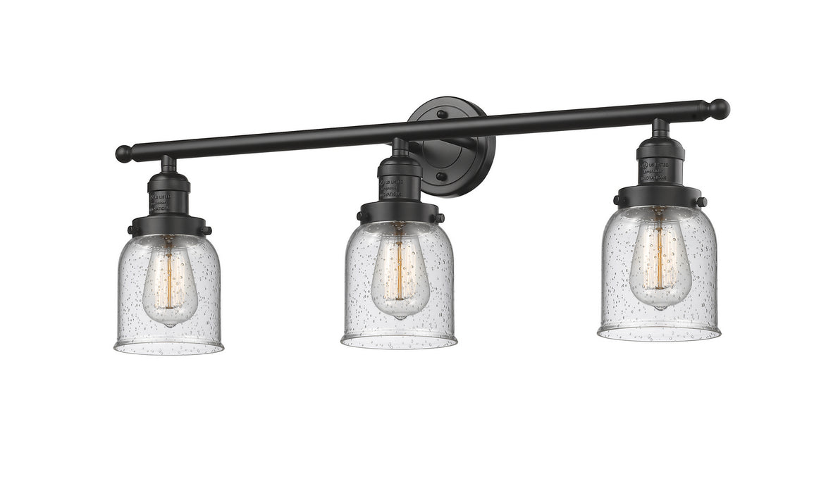 Innovations 205-OB-G54 Three Light Bath Vanity, Oil Rubbed Bronze