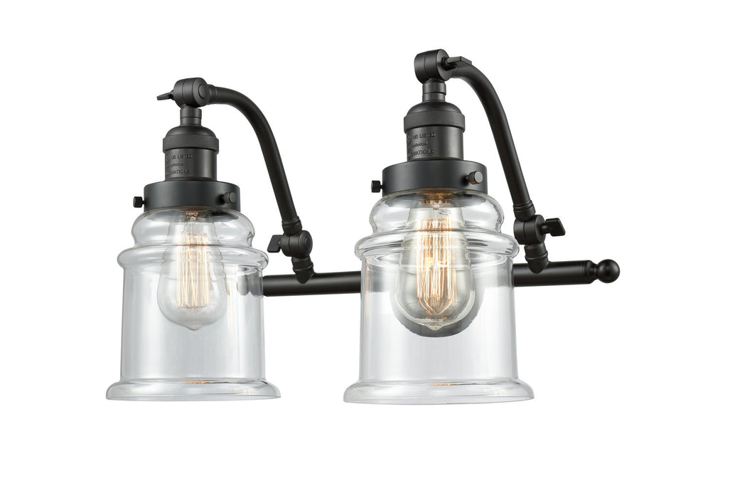 Innovations 515-2W-OB-G182 Two Light Bath Vanity, Oil Rubbed Bronze