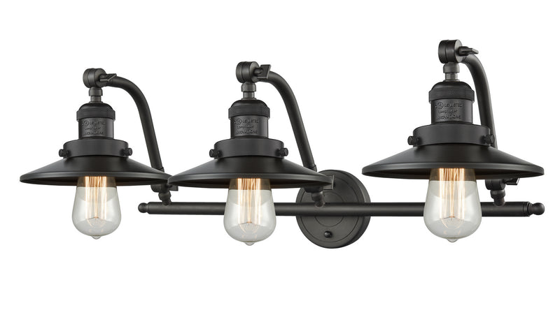 Innovations 515-3W-OB-M5 Three Light Bath Vanity, Oil Rubbed Bronze