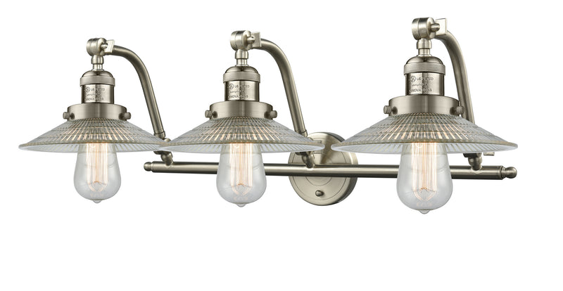 Innovations 515-3W-SN-G2 Three Light Bath Vanity, Brushed Satin Nickel