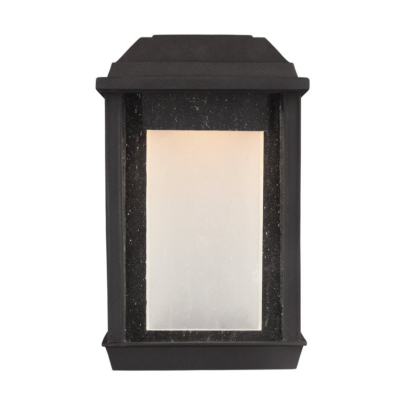 Visual Comfort Studio OL12800TXB-L1 LED Outdoor Wall Sconce, Textured Black