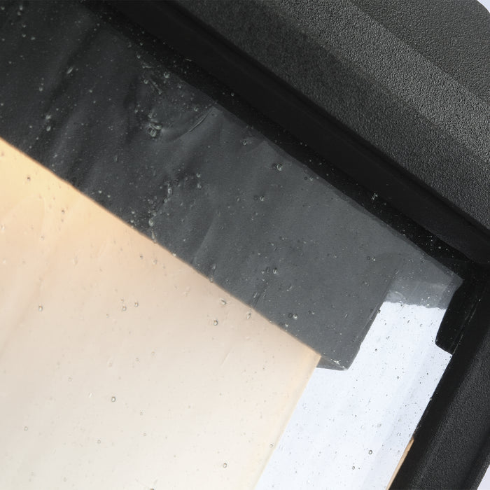 Visual Comfort Studio OL12800TXB-L1 LED Outdoor Wall Sconce, Textured Black