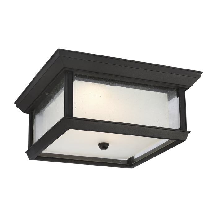 Visual Comfort Studio OL12813TXB-L1 LED Outdoor Flush Mount, Textured Black