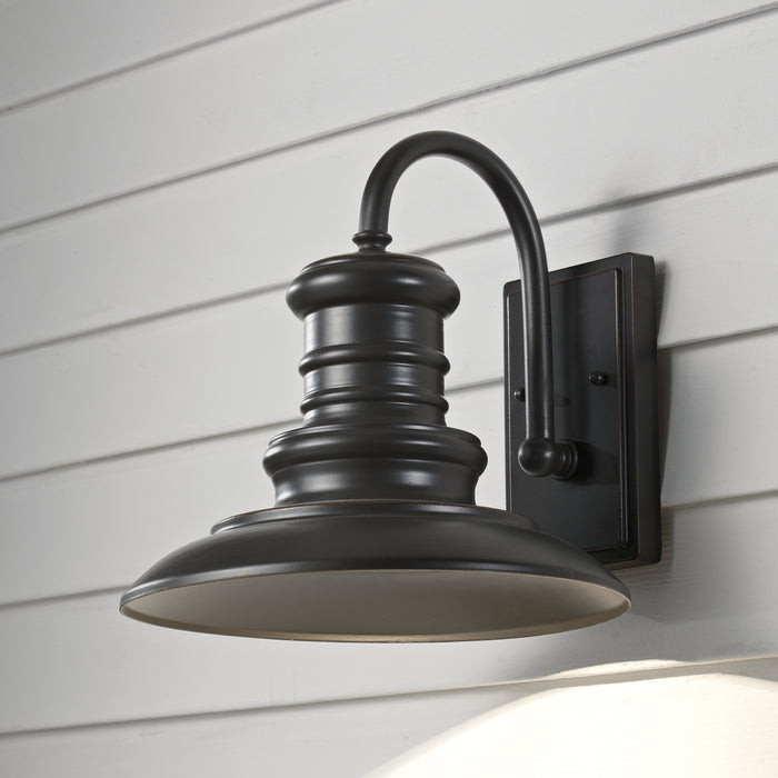 Generation Lighting OL8601RSZ-L1 LED Outdoor Wall Sconce, Restoration Bronze