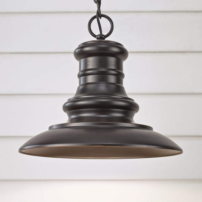 Generation Lighting OL8904RSZ-L1 LED Outdoor Wall Sconce, Restoration Bronze