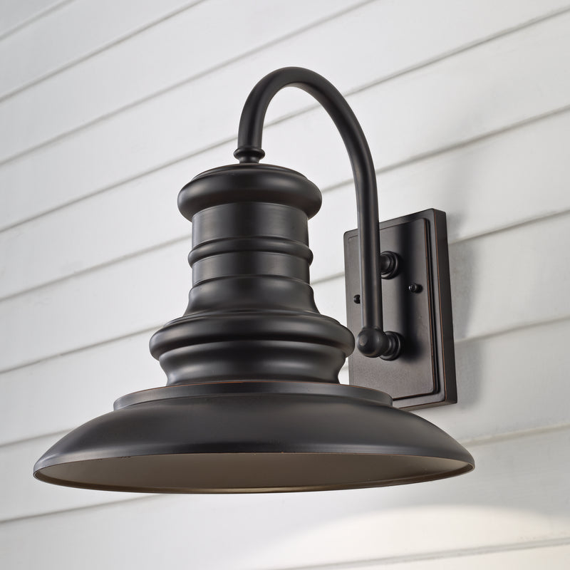 Generation Lighting OL9004RSZ-L1 LED Outdoor Wall Sconce, Restoration Bronze