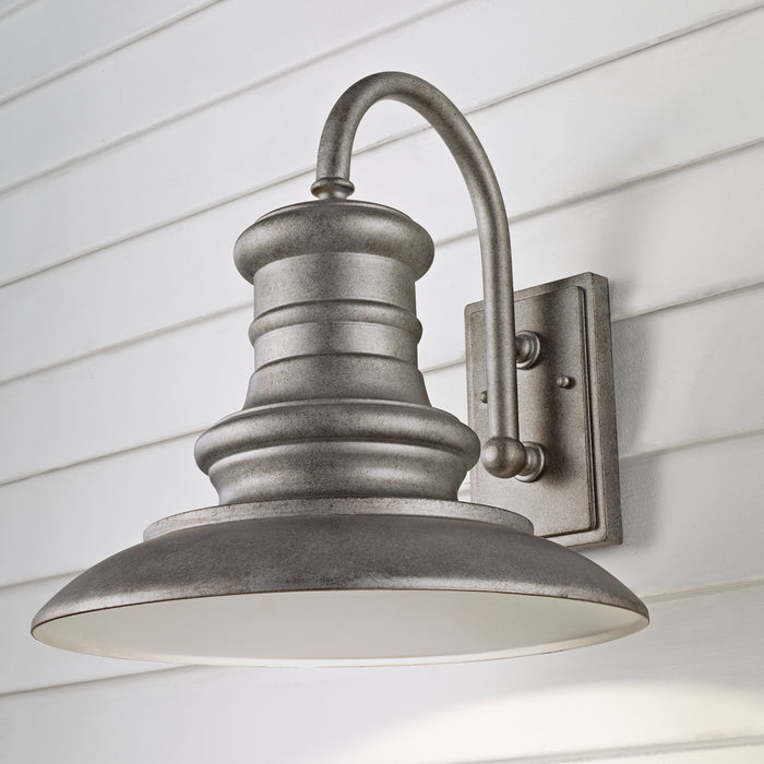 Generation Lighting OL9004TRD-L1 LED Outdoor Wall Sconce, Tarnished Silver