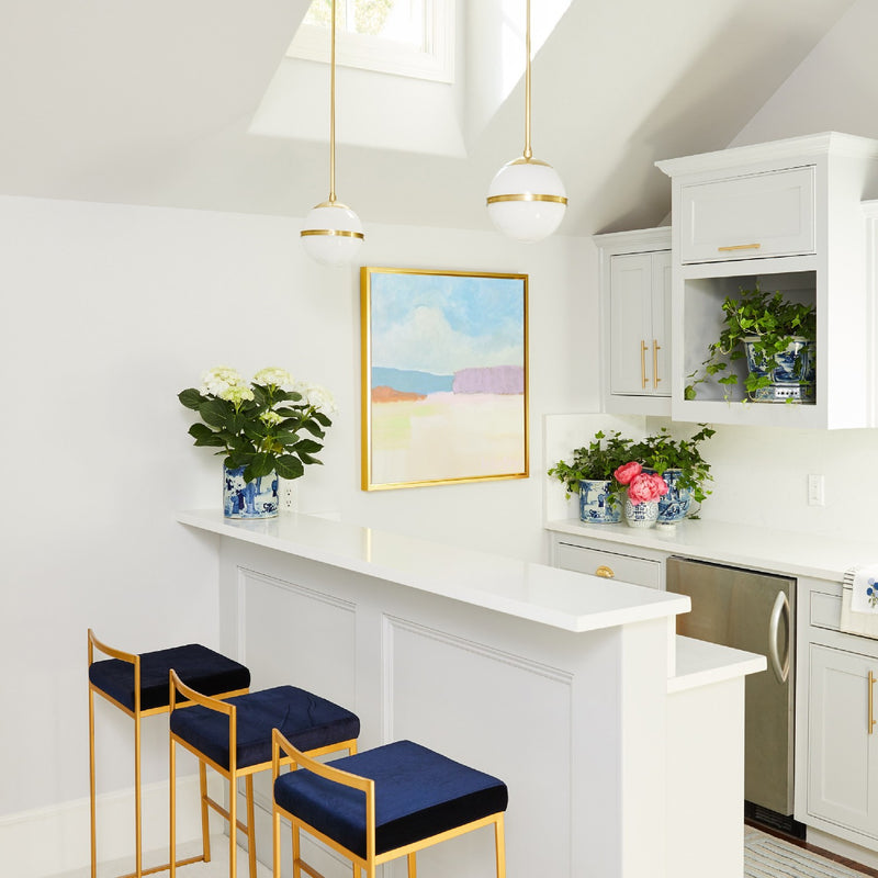 Crystorama 2107-AG One Light Chandelier, Aged Brass