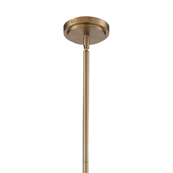 Crystorama 3812-AG 12 Light Chandelier, Aged Brass