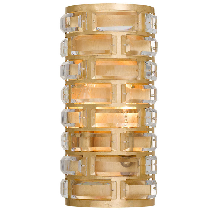 Crystorama MER-4862-GA Four Light Wall Sconce, Antique Gold