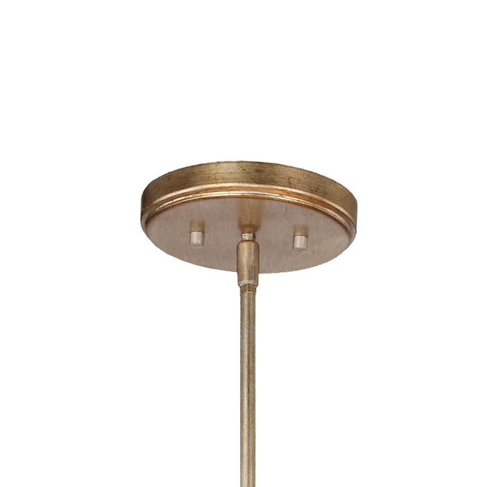 Crystorama QUI-7628-DT Eight Light Chandelier, Distressed Twilight