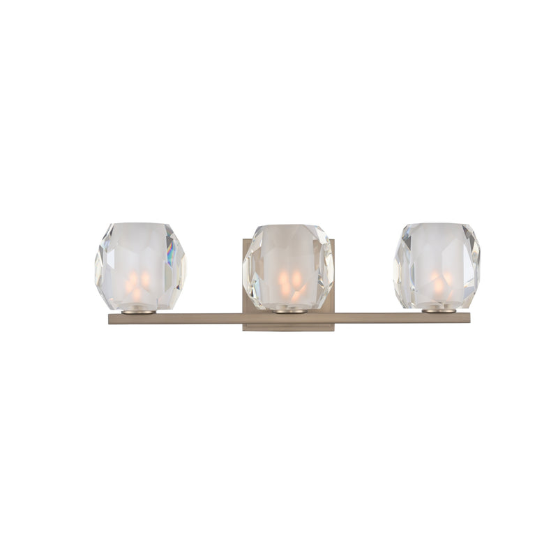 Kalco 302833SN LED Bath, Satin Nickel
