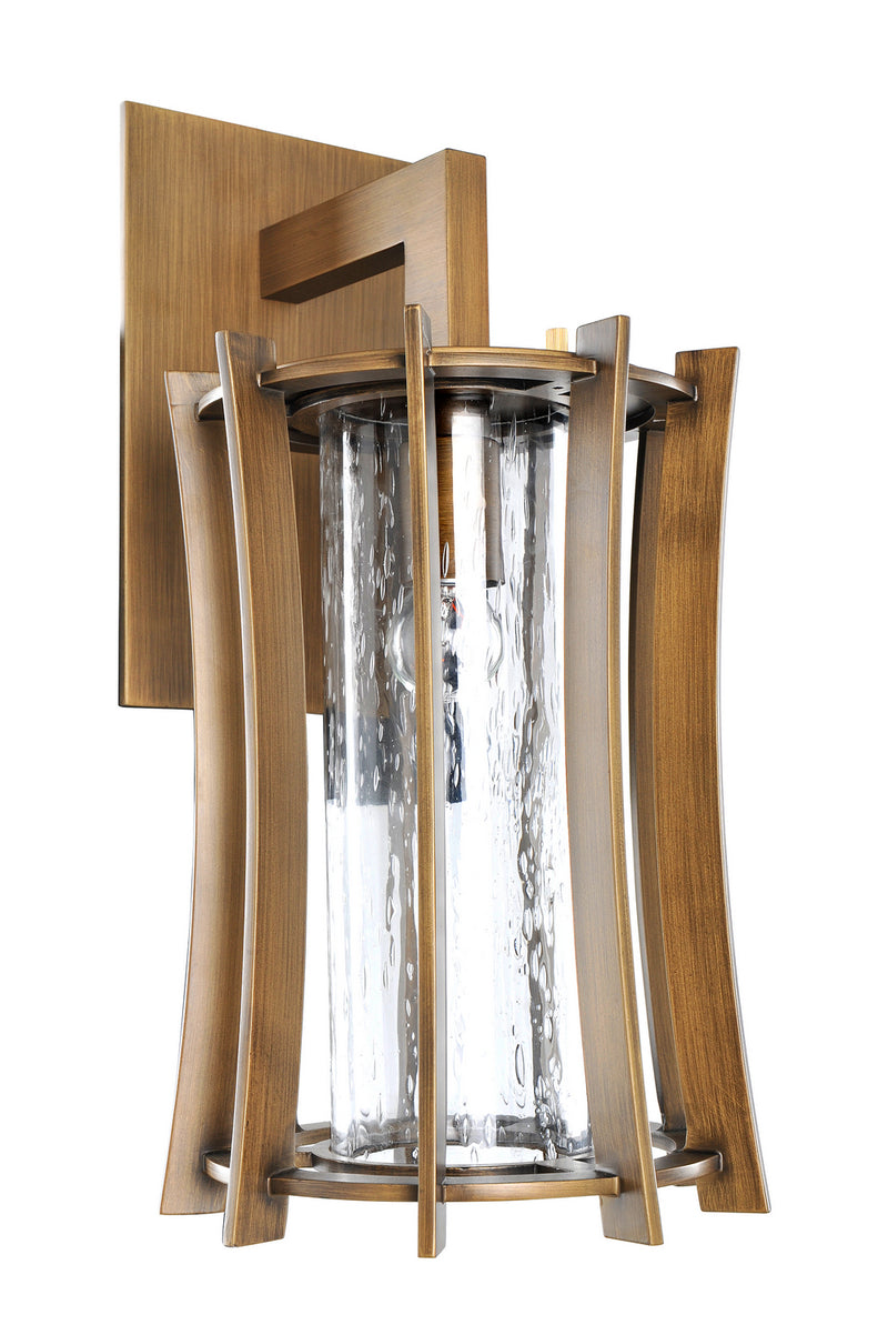 Kalco 400620MZ One Light Wall Pocket, Modern Bronze