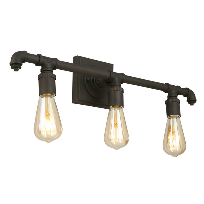 Eglo USA 202841A Three Light Bath/Vanity, Matte Bronze
